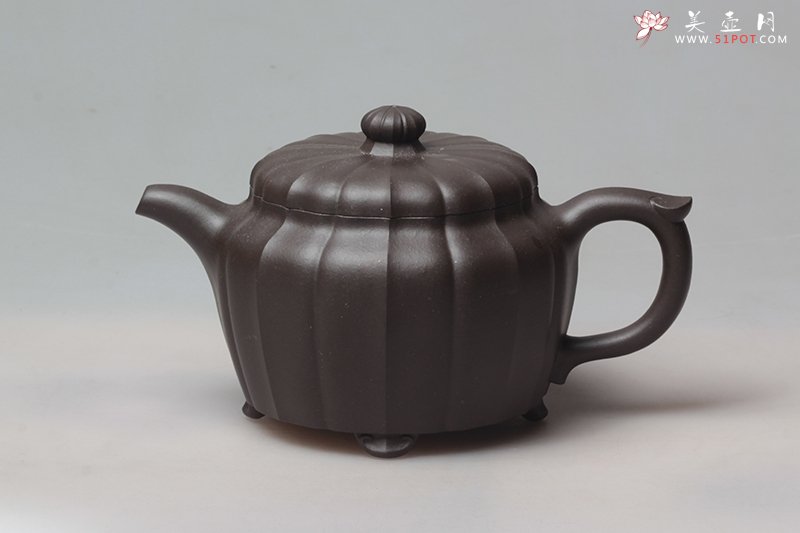 紫砂壶图片：菊花八瓣 - 宜兴紫砂壶网