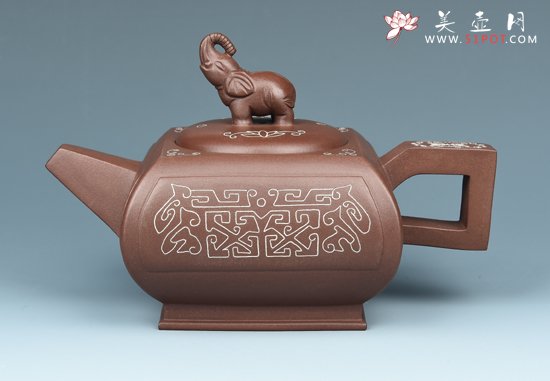 紫砂壶图片：万象更新 - 宜兴紫砂壶网