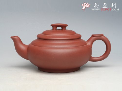 紫砂壶图片：上新桥 原矿红清水... - 宜兴紫砂壶网