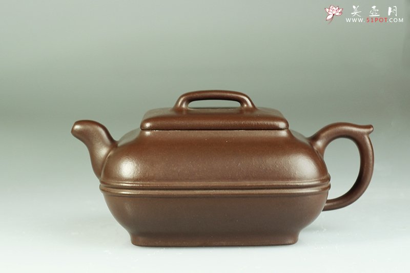 紫砂壶图片：平桥流韵壶 - 宜兴紫砂壶网
