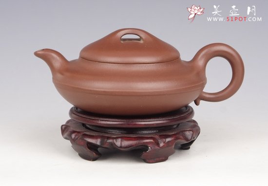 紫砂壶图片：线圆   银奖 - 宜兴紫砂壶网