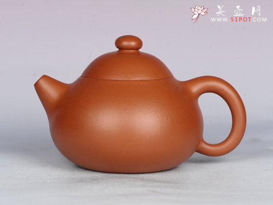 紫砂壶图片：朱泥文旦 - 宜兴紫砂壶网