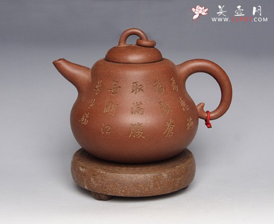 紫砂壶图片：葫芦 - 宜兴紫砂壶网