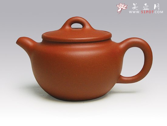 紫砂壶图片：扁灯 - 宜兴紫砂壶网