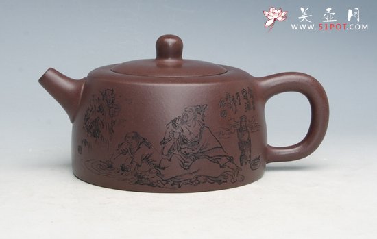 紫砂壶图片：古井栏 - 宜兴紫砂壶网