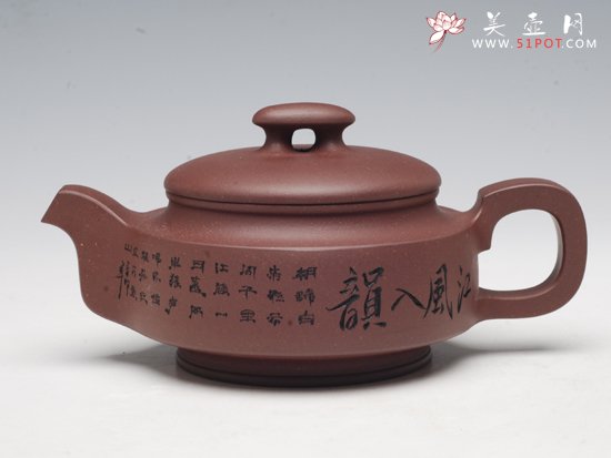 紫砂壶图片：桥顶玉壁 - 宜兴紫砂壶网