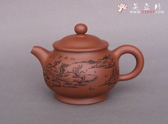 紫砂壶图片：潘壶 - 宜兴紫砂壶网