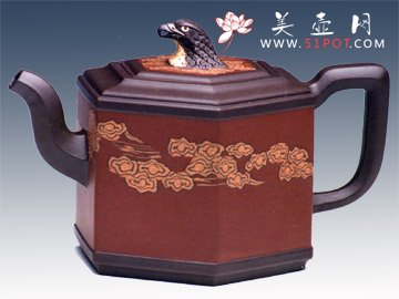 紫砂壶图片：翔鹰 - 宜兴紫砂壶网