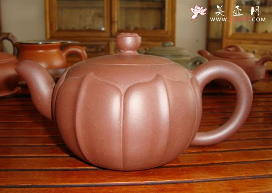 紫砂壶图片：莲心 - 宜兴紫砂壶网