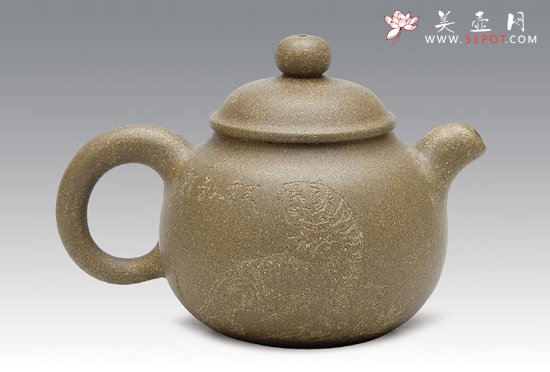 紫砂壶图片：茗泉 200CC - 宜兴紫砂壶网