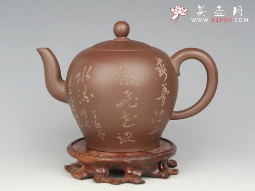 紫砂壶图片：美人肩 - 宜兴紫砂壶网