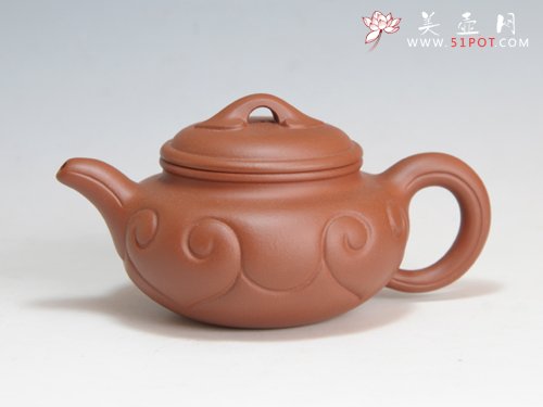 紫砂壶图片：仿古如意 - 宜兴紫砂壶网