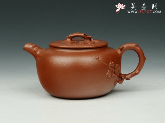 紫砂壶图片：梅花 - 宜兴紫砂壶网