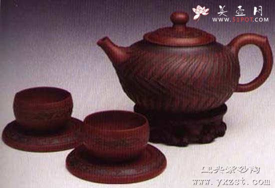 紫砂壶图片：古荆壶 - 宜兴紫砂壶网