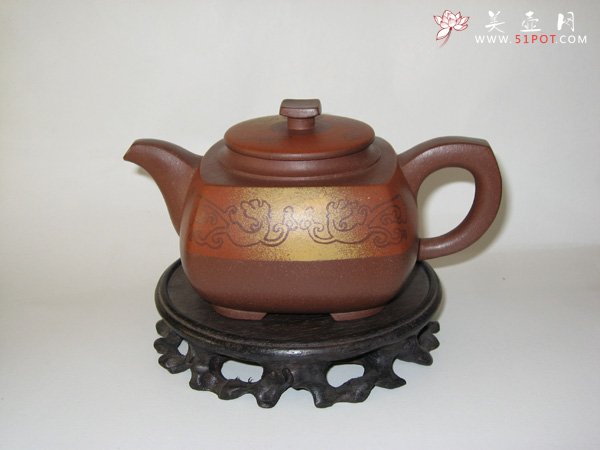 紫砂壶图片：砂方云龙壶 - 宜兴紫砂壶网