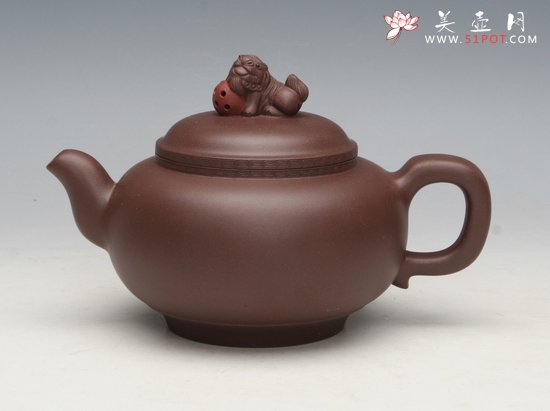 紫砂壶图片：喜庆 - 宜兴紫砂壶网