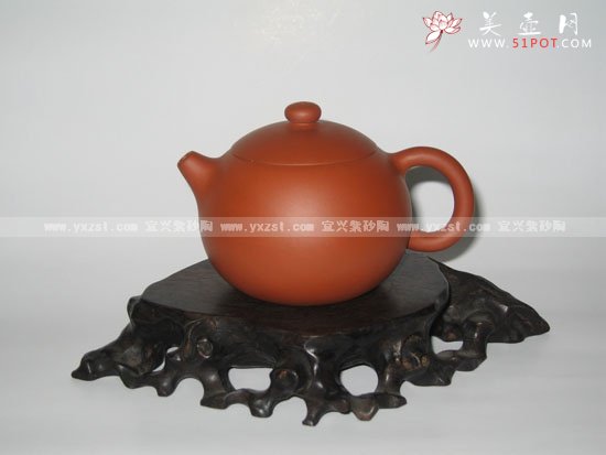 紫砂壶图片：倒把西施 - 宜兴紫砂壶网