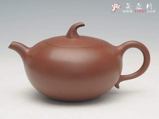 紫砂壶图片：柿圆 - 宜兴紫砂壶网