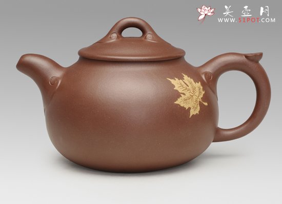 紫砂壶图片：枫恋 副本 - 宜兴紫砂壶网
