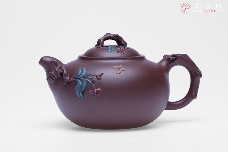 紫砂壶图片：富贵满堂 - 宜兴紫砂壶网
