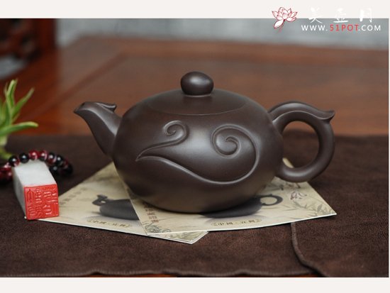 紫砂壶图片：鸡祥如意 - 宜兴紫砂壶网