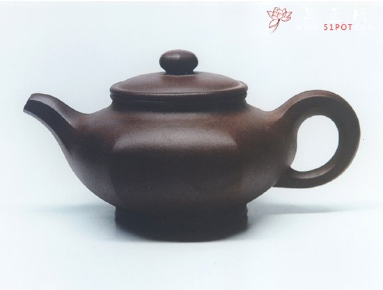 紫砂壶图片：六方 - 宜兴紫砂壶网