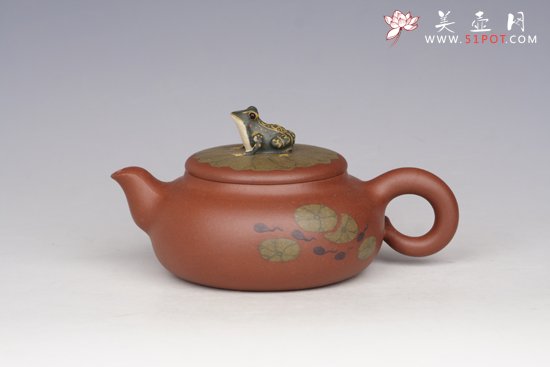 紫砂壶图片：顶呱呱300CC（全手工） - 宜兴紫砂壶网