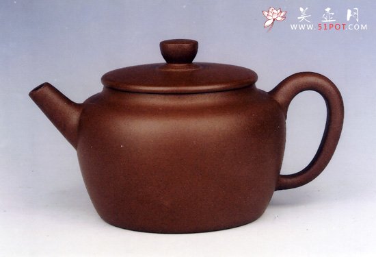 紫砂壶图片：掇扁 - 宜兴紫砂壶网