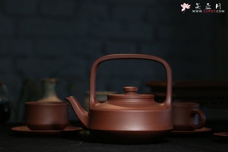 紫砂壶图片：提壁提梁 - 宜兴紫砂壶网