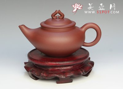 紫砂壶图片：大爱心壶 - 宜兴紫砂壶网