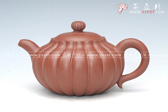 紫砂壶图片：菊蕾锦囊 - 宜兴紫砂壶网