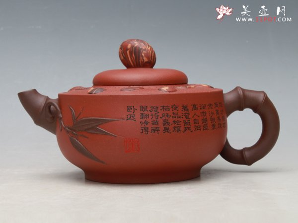 紫砂壶图片：奇石壶 - 宜兴紫砂壶网