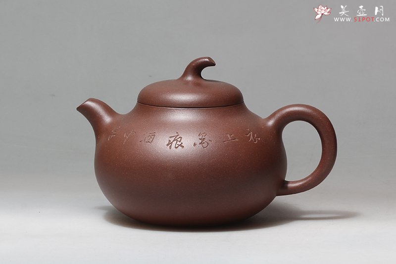 紫砂壶图片：茄段 - 宜兴紫砂壶网