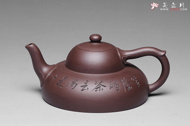 紫砂壶图片：箬笠 - 宜兴紫砂壶网