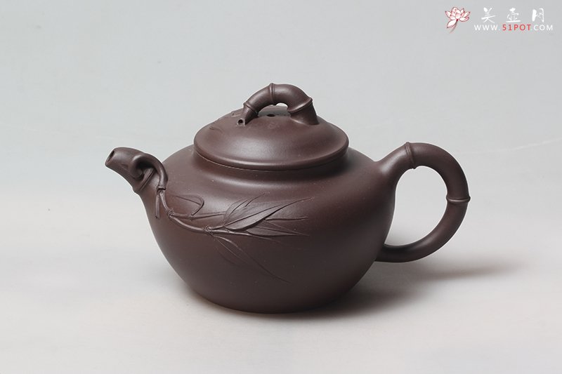 紫砂壶图片：竹韵 - 宜兴紫砂壶网