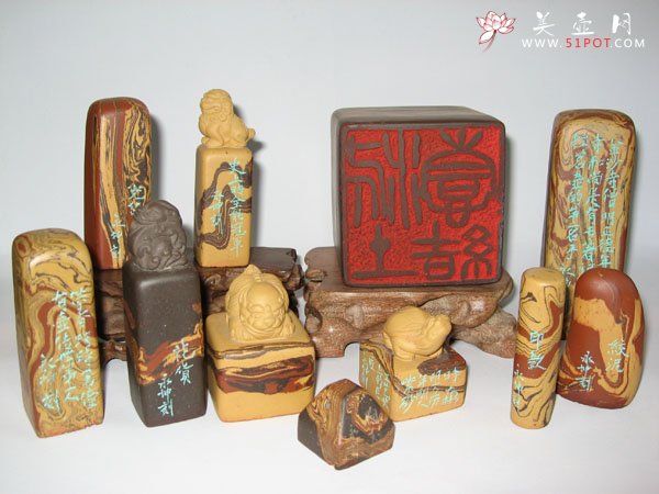 紫砂壶图片：印章 - 宜兴紫砂壶网