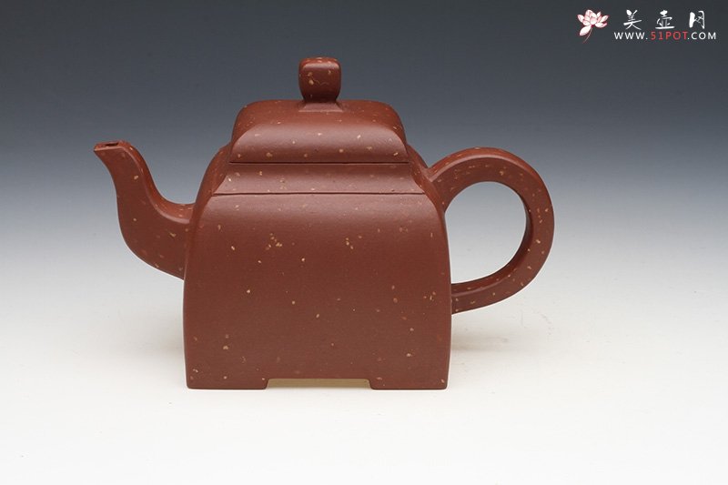紫砂壶图片：高四方壶 - 宜兴紫砂壶网