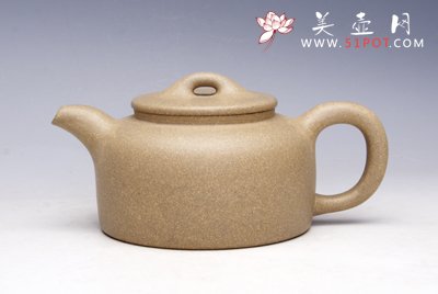 紫砂壶图片：平盖井栏 - 宜兴紫砂壶网