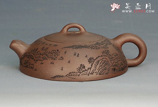 紫砂壶图片：半月 - 宜兴紫砂壶网