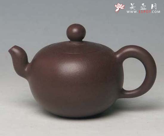 紫砂壶图片：小一粒株壶 - 宜兴紫砂壶网