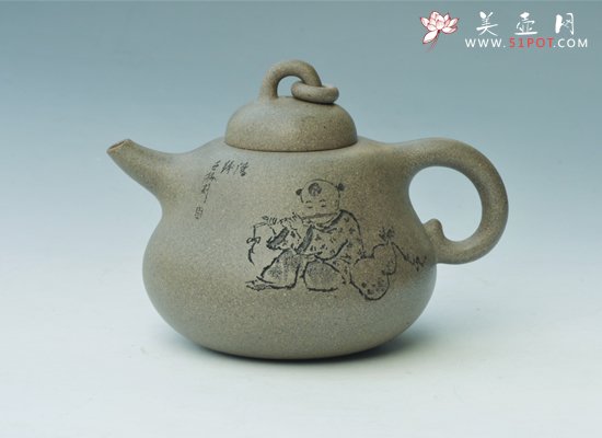 紫砂壶图片：葫芦 - 宜兴紫砂壶网