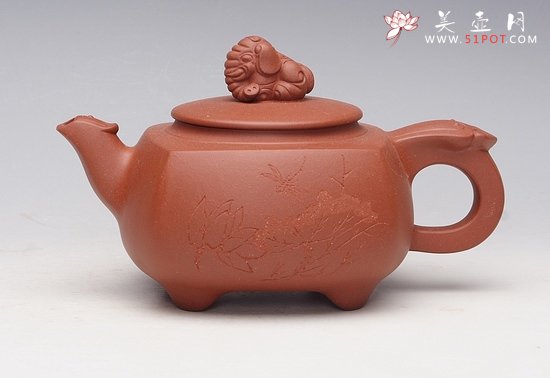 紫砂壶图片：吉祥如意 - 宜兴紫砂壶网