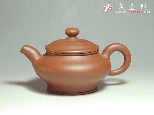 紫砂壶图片：虚扁 - 宜兴紫砂壶网