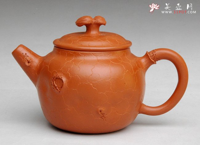 紫砂壶图片：供春 120CC - 宜兴紫砂壶网