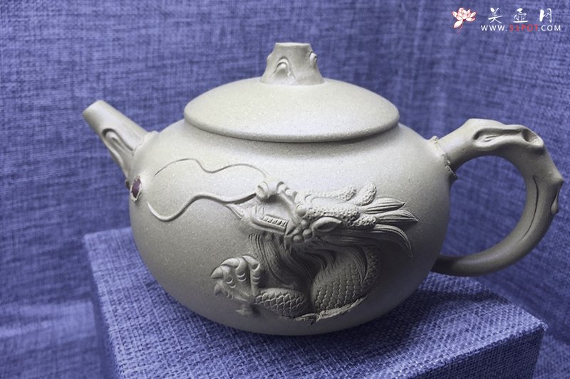 紫砂壶图片：游龙供春 - 宜兴紫砂壶网
