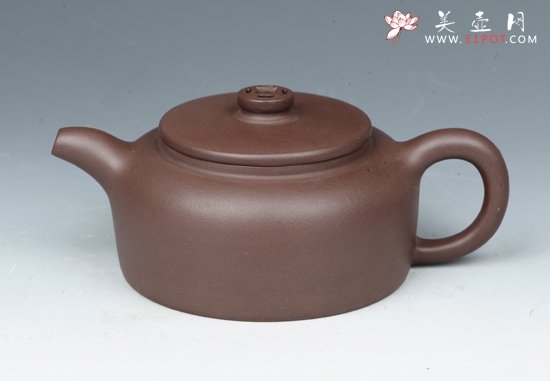 紫砂壶图片：金钱莲子 - 宜兴紫砂壶网