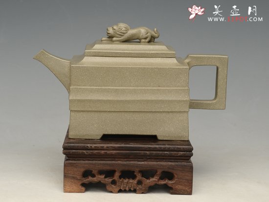 紫砂壶图片：青狮  容量：400cc - 宜兴紫砂壶网