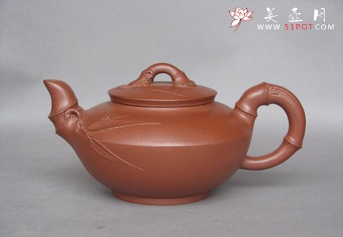 紫砂壶图片：汉竹 - 宜兴紫砂壶网