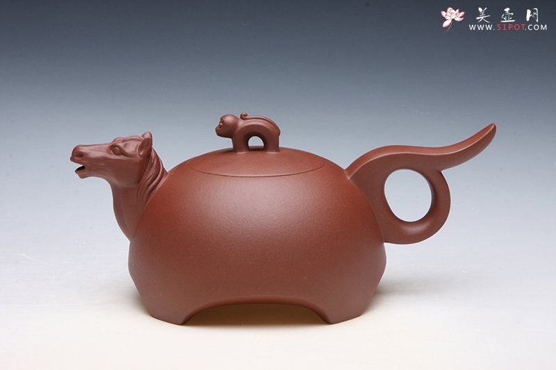 紫砂壶图片：马上封侯 - 宜兴紫砂壶网