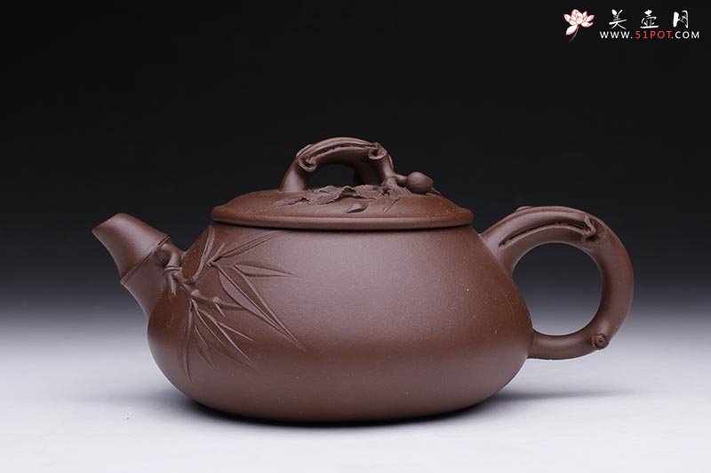 紫砂壶图片：祝寿壶 - 宜兴紫砂壶网